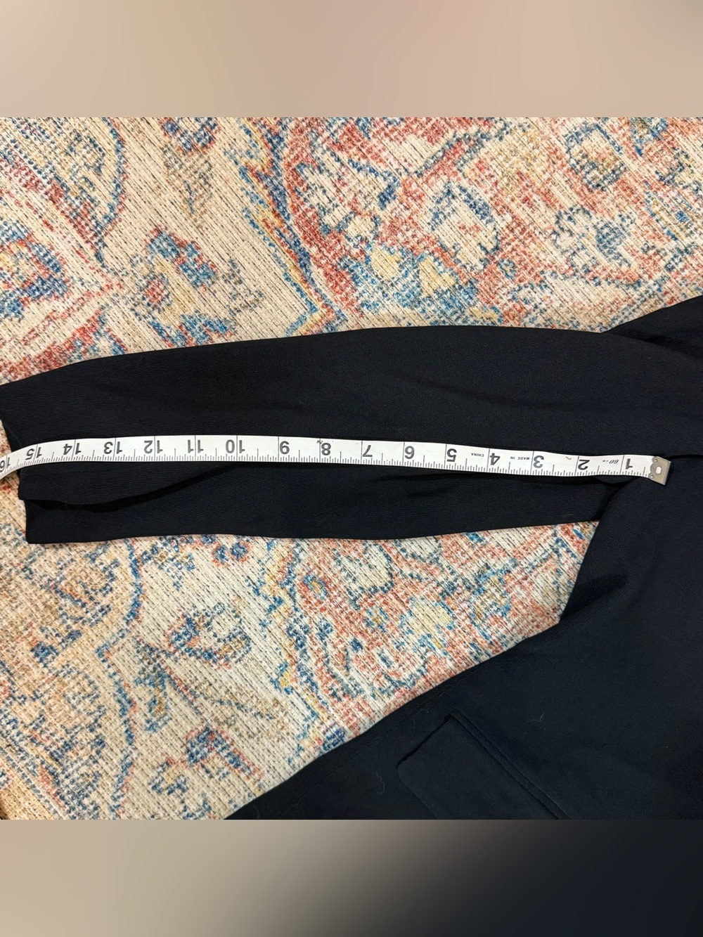 Vintage Lauren Ralph Lauren Black Blazer Gold Crest Buttons Size 4 Fall Money - Picture 11 of 13
